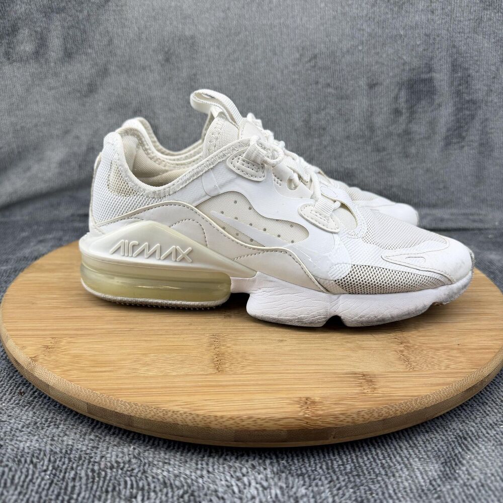 Nike Air Max Shoes Womens Size 6 White Mesh Running Athletic Sneakers CU9453-100